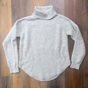 Kuhl Sienna Sweater Waffle Knit Turtleneck S